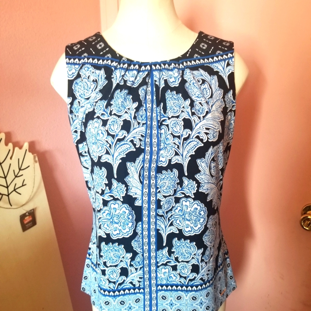 Calvin Klein Sleeveless Blouse